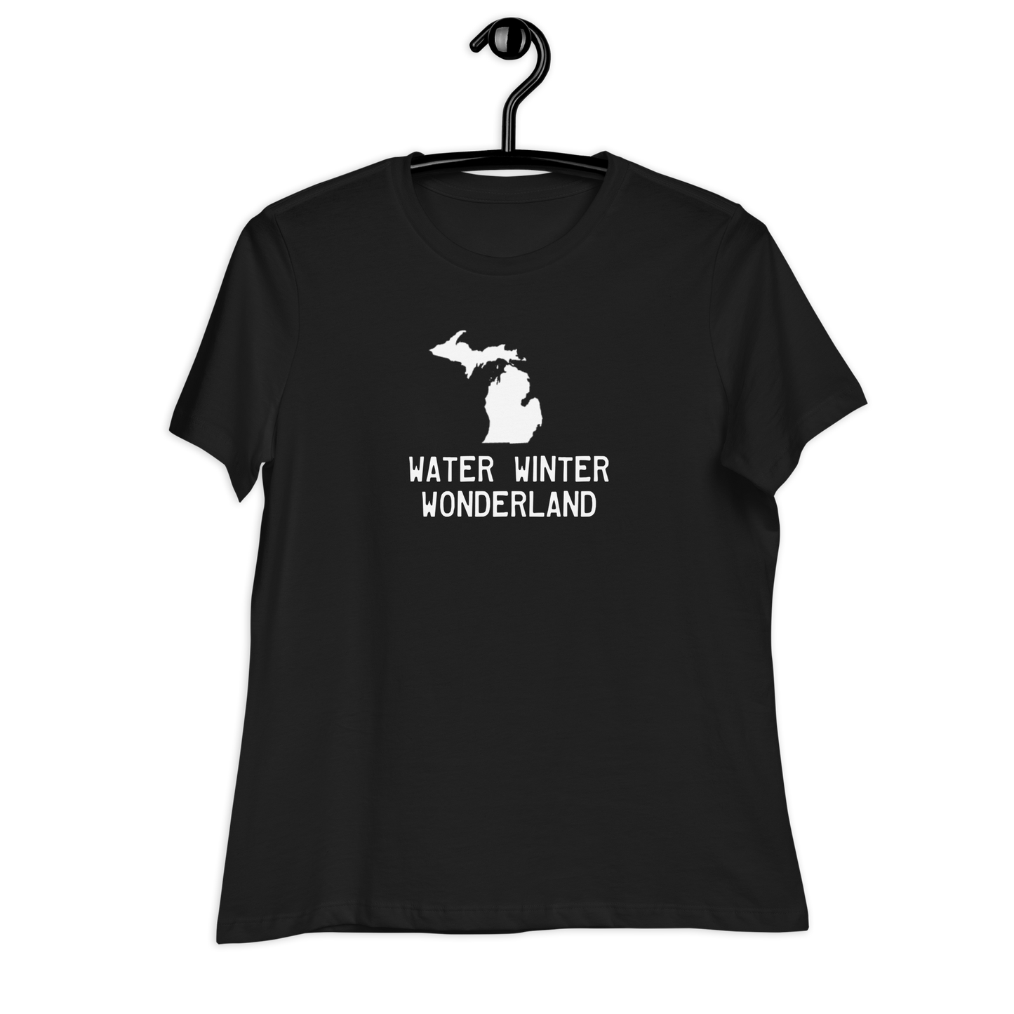 'Winter Water Wonderland' Michigan T-Shirt | Women's Relaxed Fit