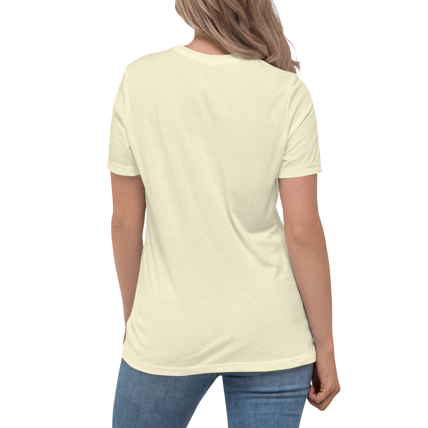 Michigan Upper Peninsula T-Shirt (w/ Green UP Outline) | Women's Relaxed Fit