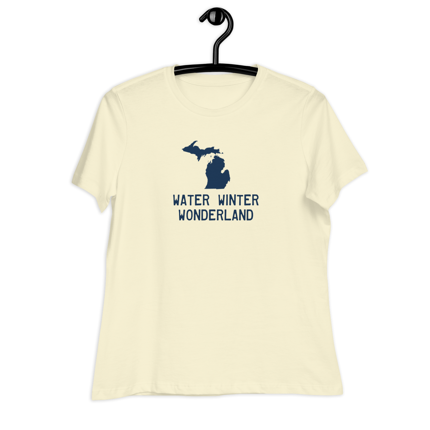 'Winter Water Wonderland' Michigan T-Shirt | Women's Relaxed Fit