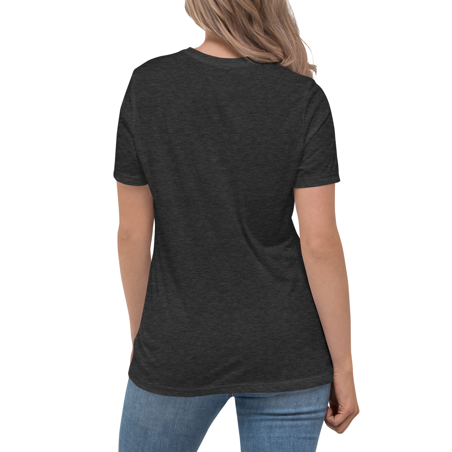 Michigan Upper Peninsula T-Shirt (w/ Pink UP Outline) | Women's Relaxed Fit