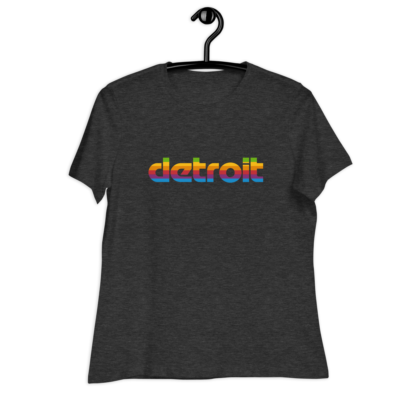 'Detroit' T-Shirt (1980s Pomaceous Computer Parody) | Women's Relaxed Fit