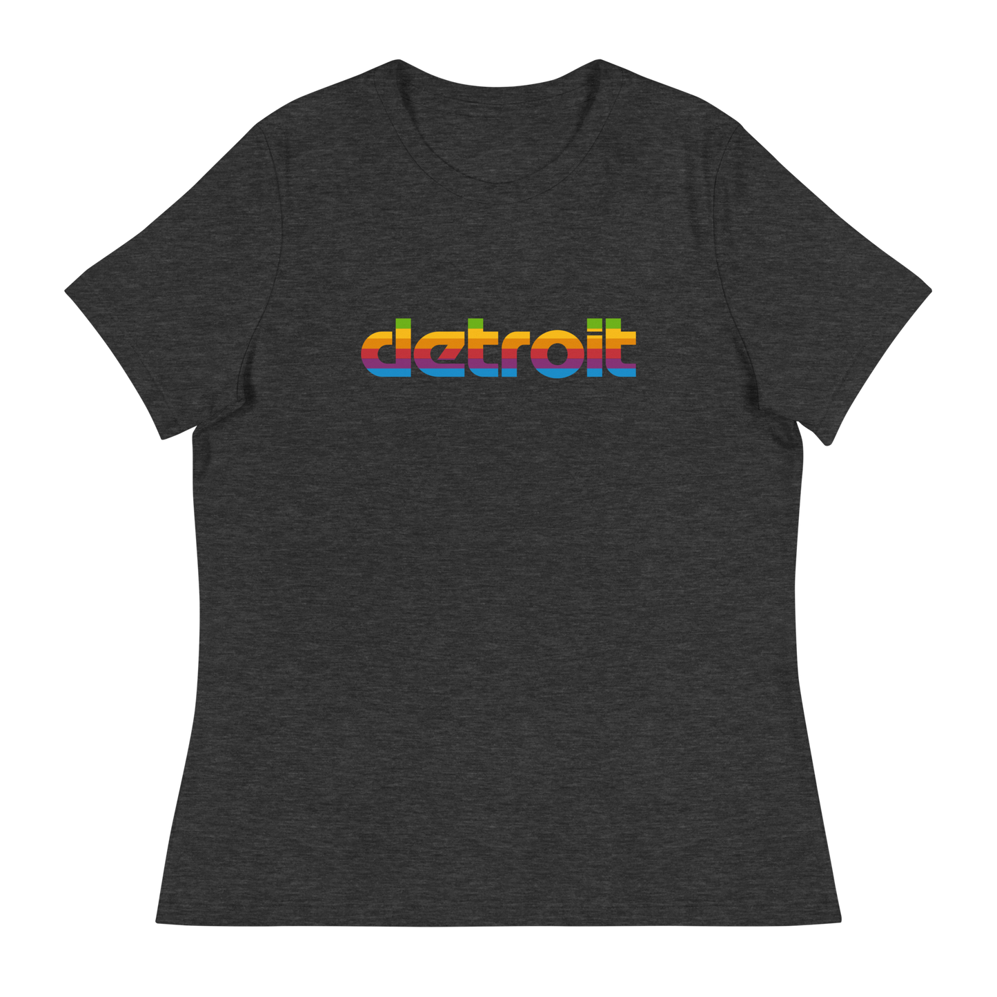 'Detroit' T-Shirt (1980s Pomaceous Computer Parody) | Women's Relaxed Fit