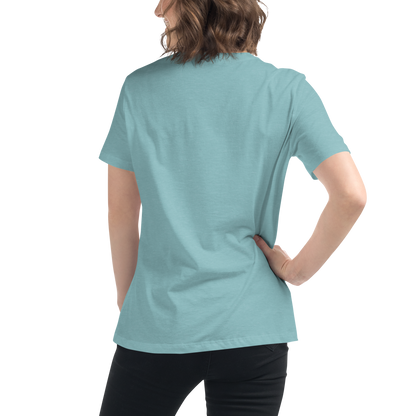 Michigan Upper Peninsula T-Shirt (w/ Green UP Outline) | Women's Relaxed Fit