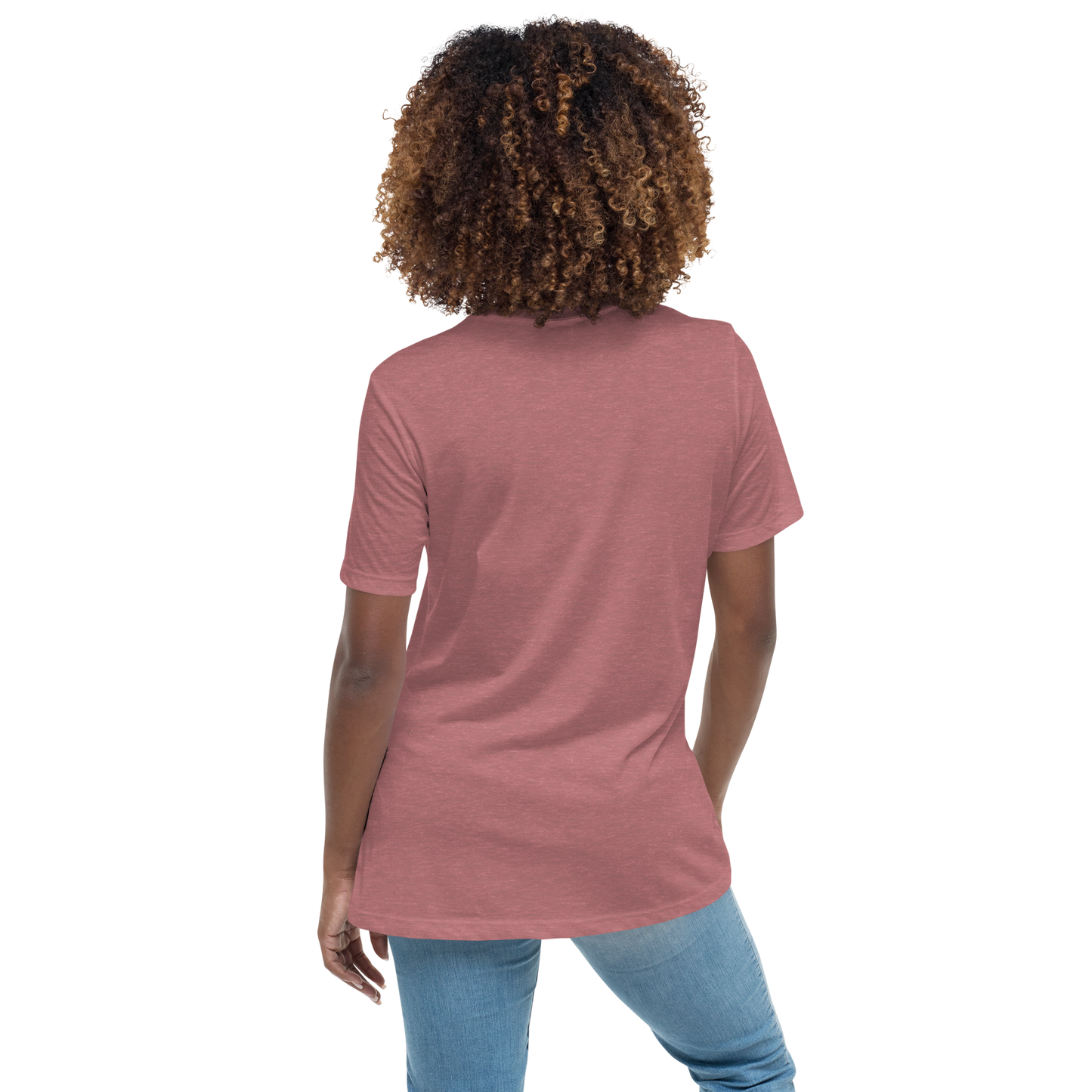 Michigan Upper Peninsula T-Shirts (w/ Orange UP Outline) | Women's Relaxed Fit