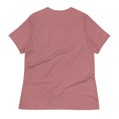 Michigan Upper Peninsula T-Shirt (w/ Gold UP Outline) | Women's Relaxed Fit