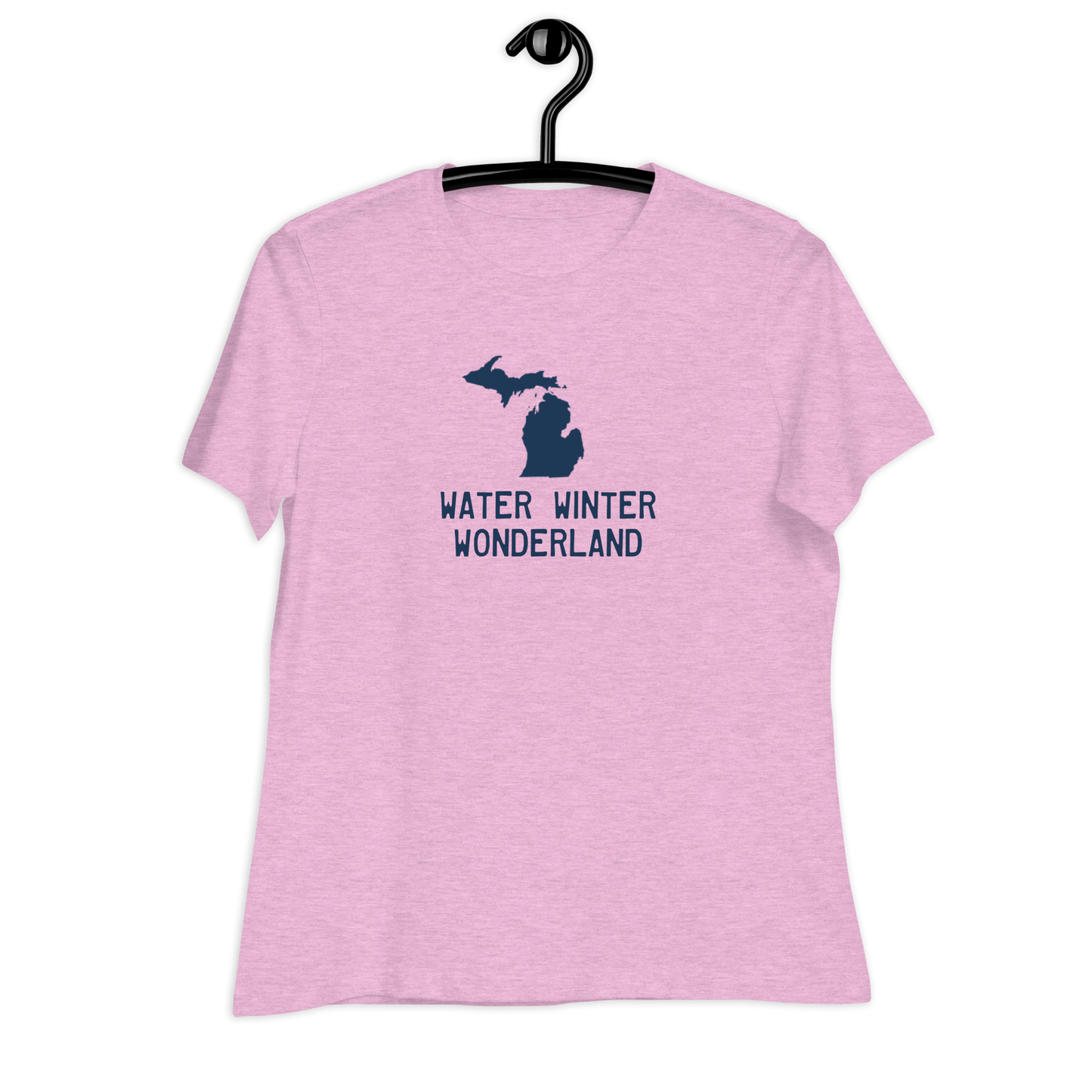 'Winter Water Wonderland' Michigan T-Shirt | Women's Relaxed Fit