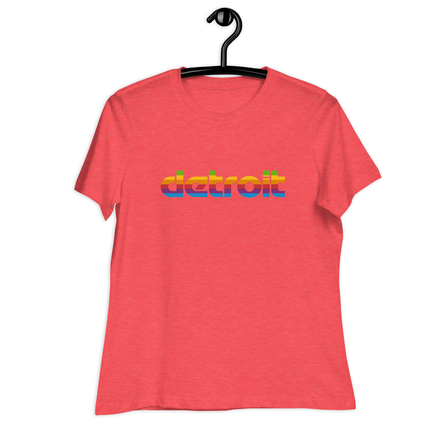 'Detroit' T-Shirt (1980s Pomaceous Computer Parody) | Women's Relaxed Fit