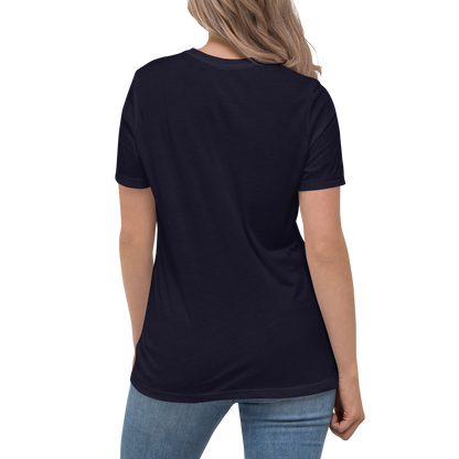 Michigan Upper Peninsula T-Shirts (w/ Orange UP Outline) | Women's Relaxed Fit