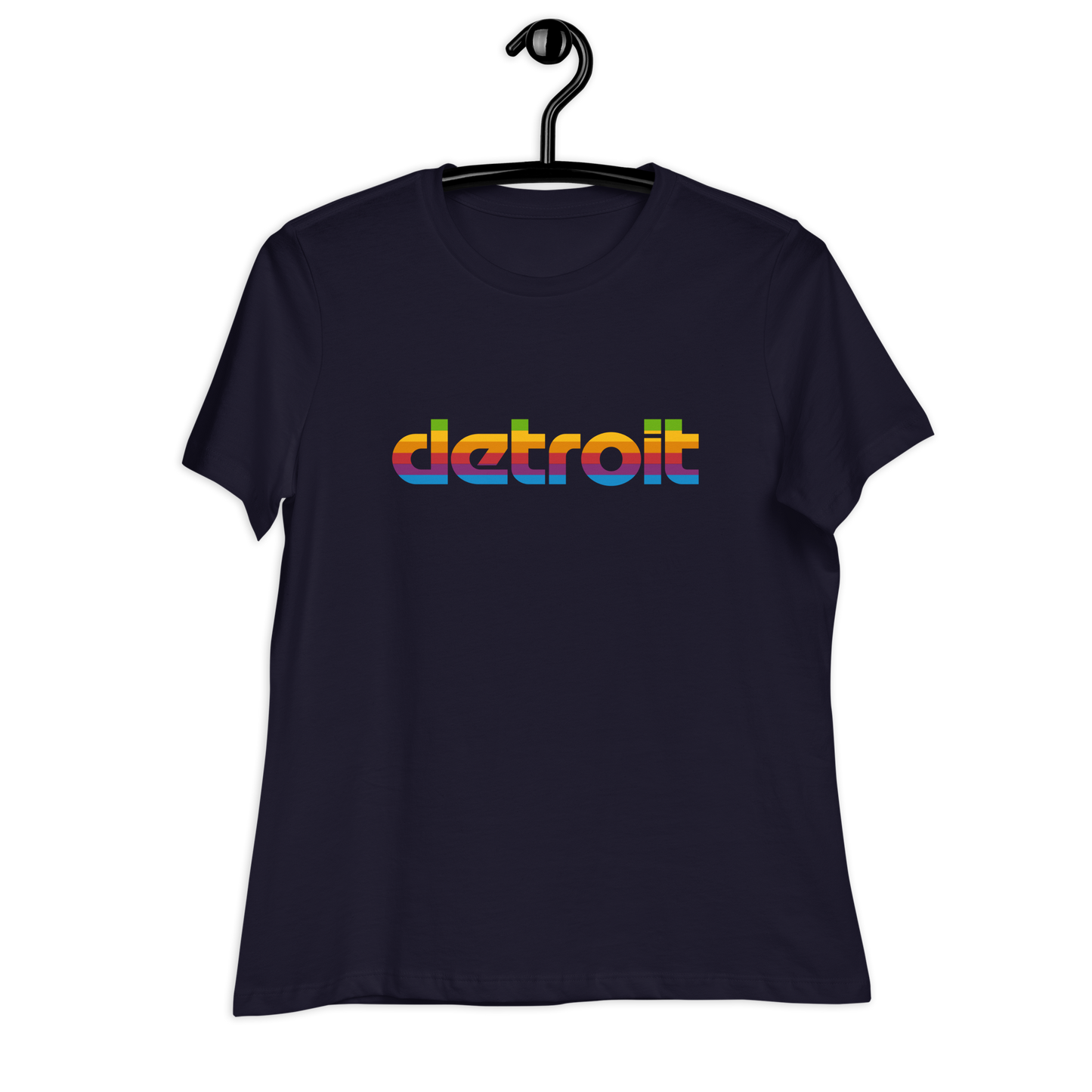 'Detroit' T-Shirt (1980s Pomaceous Computer Parody) | Women's Relaxed Fit