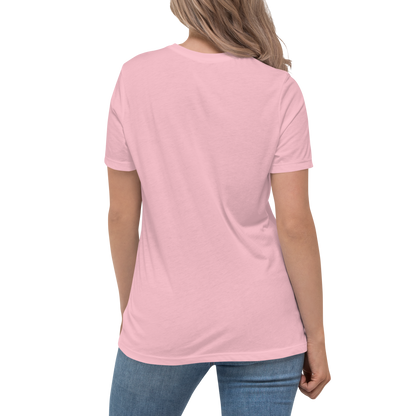 Michigan Upper Peninsula T-Shirt (w/ Azure UP Outline) | Women's Relaxed Fit