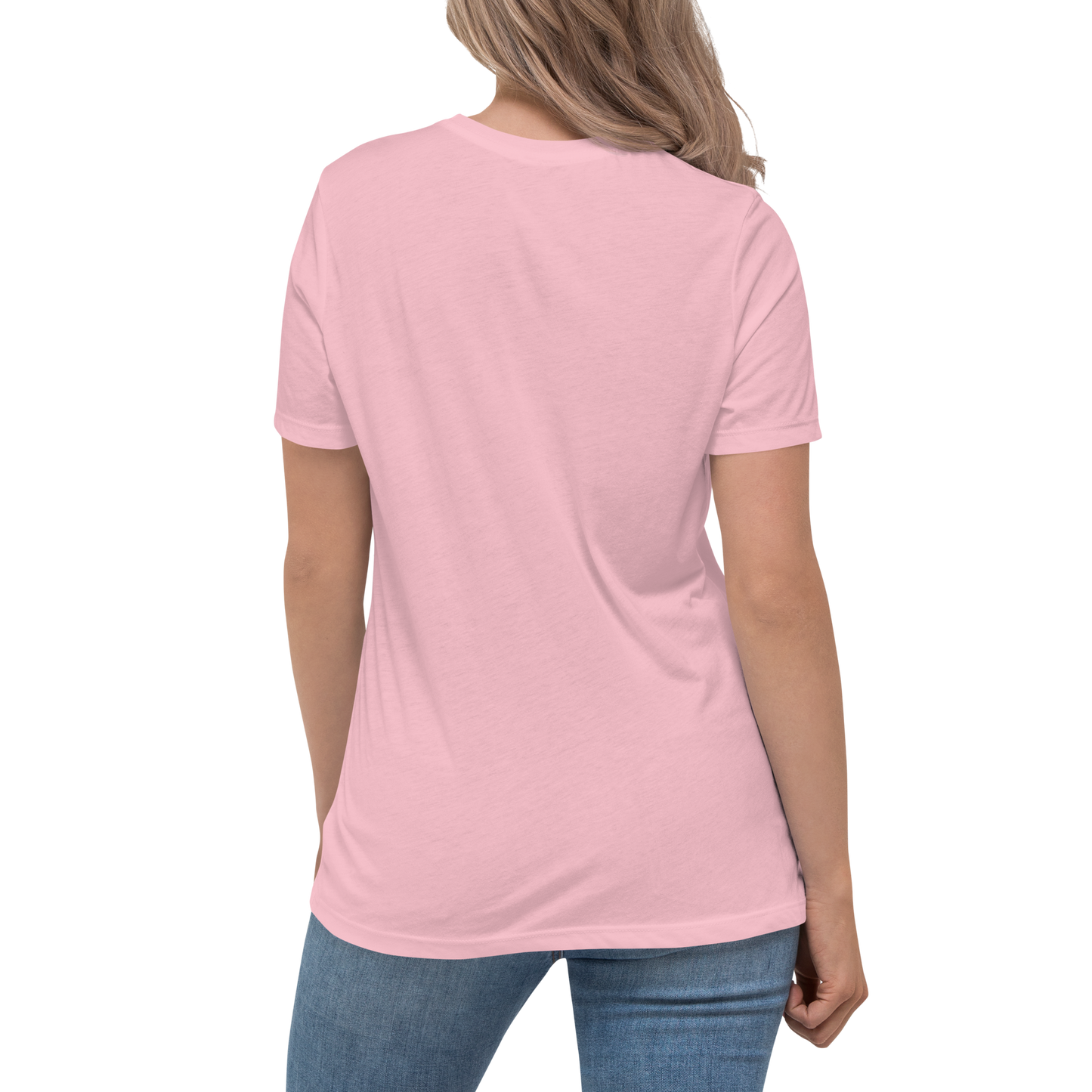 Michigan Upper Peninsula T-Shirt (w/ UP Finland Flag Outline) | Women's Relaxed Fit