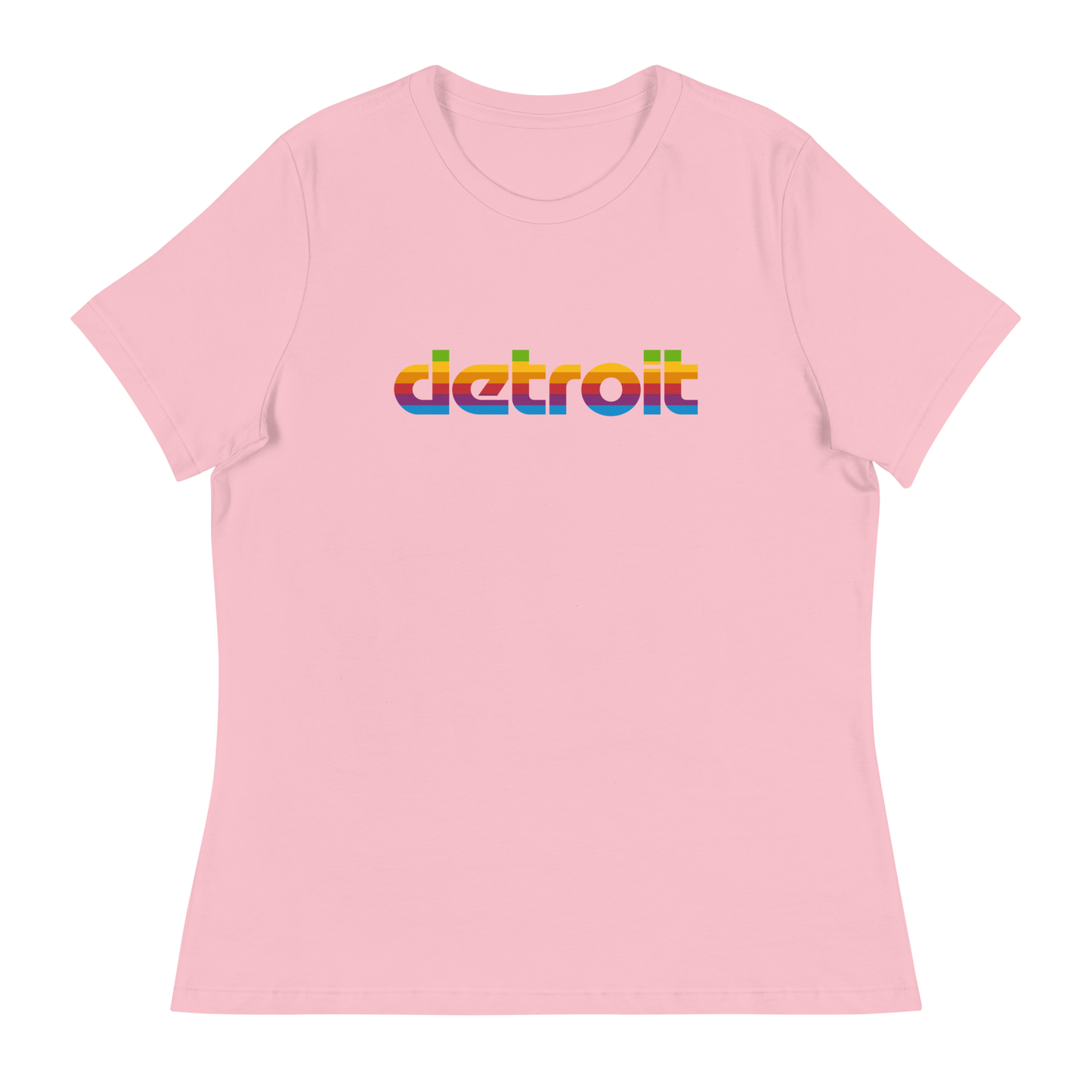 'Detroit' T-Shirt (1980s Pomaceous Computer Parody) | Women's Relaxed Fit