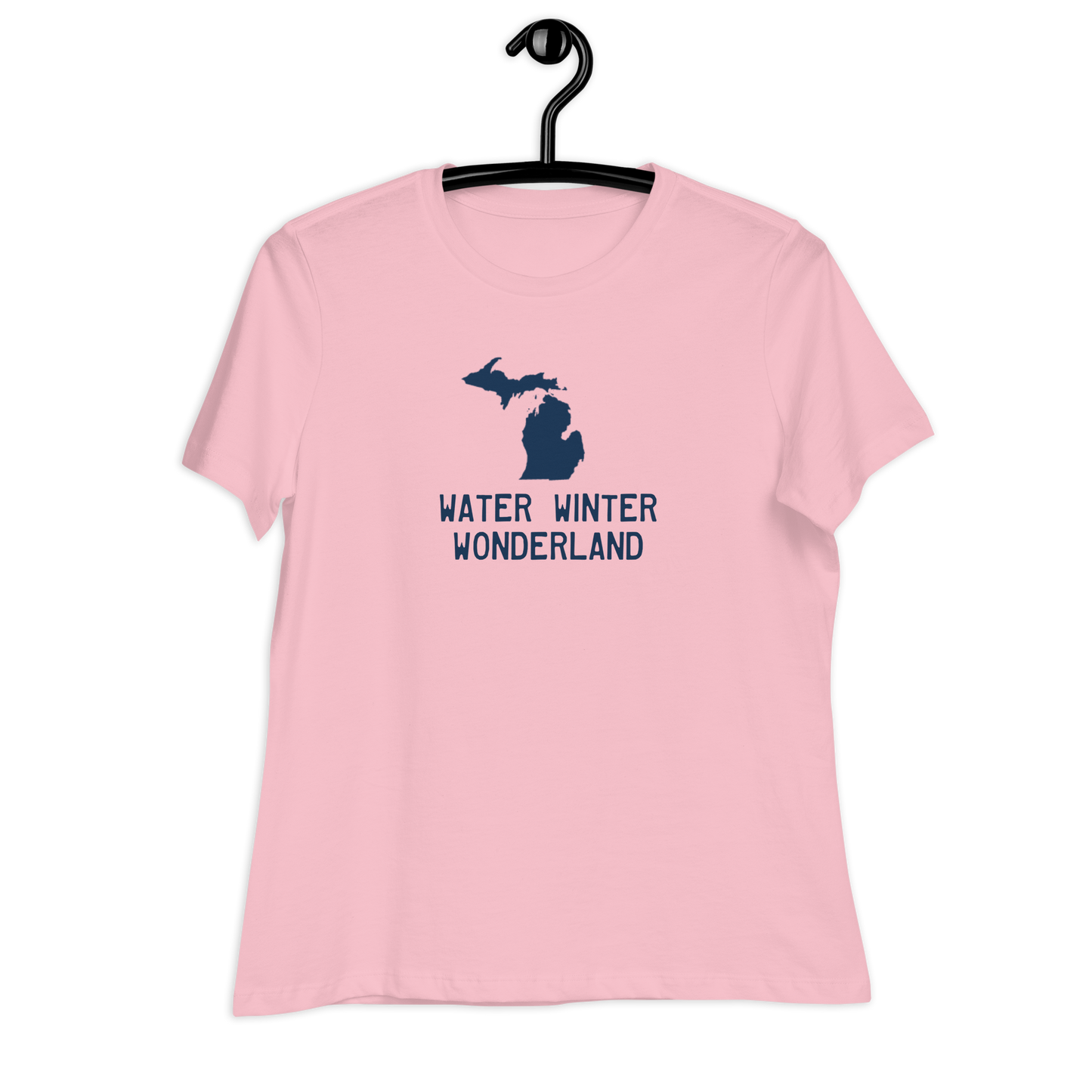 'Winter Water Wonderland' Michigan T-Shirt | Women's Relaxed Fit