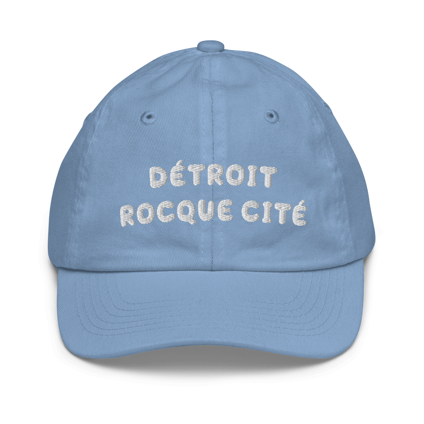 'Détroit Rocque Cité' Youth Baseball Cap - Circumspice Michigan