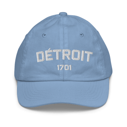 'Detroit 1701' Youth Baseball Cap - Circumspice Michigan