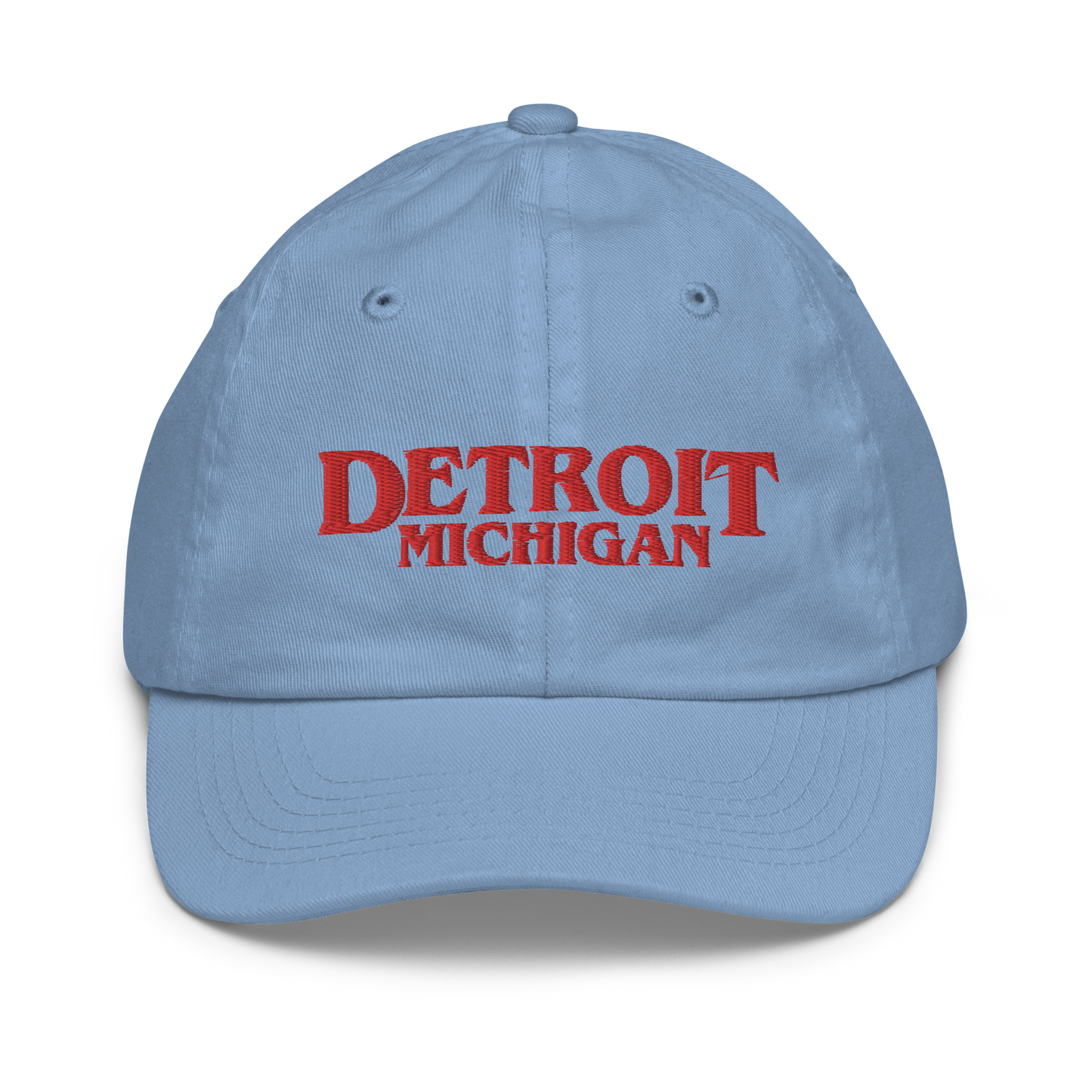 'Detroit Michigan' Youth Baseball Cap (1980s Drama Parody)