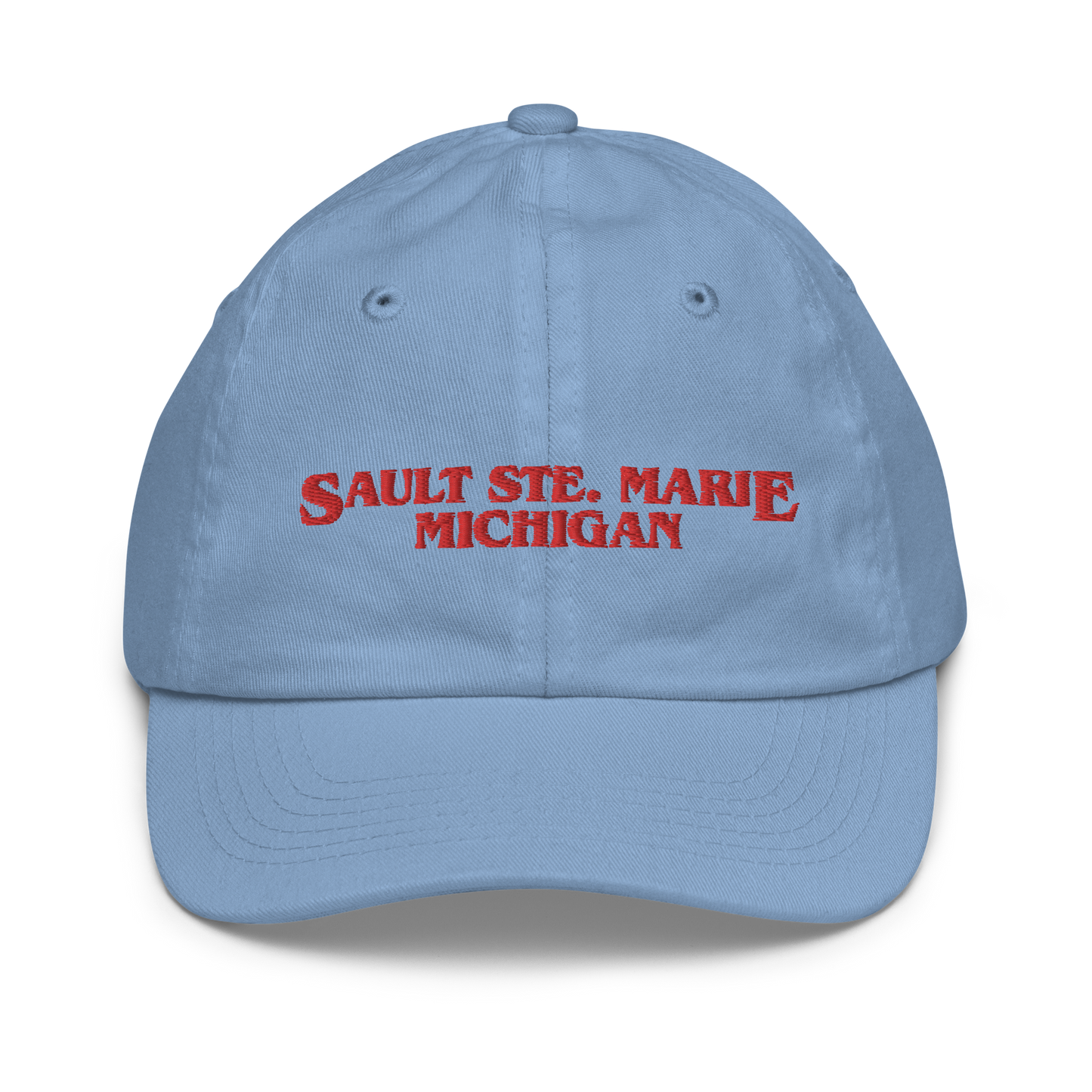 'Sault Ste. Marie' Youth Baseball Cap (1980s Drama Parody)