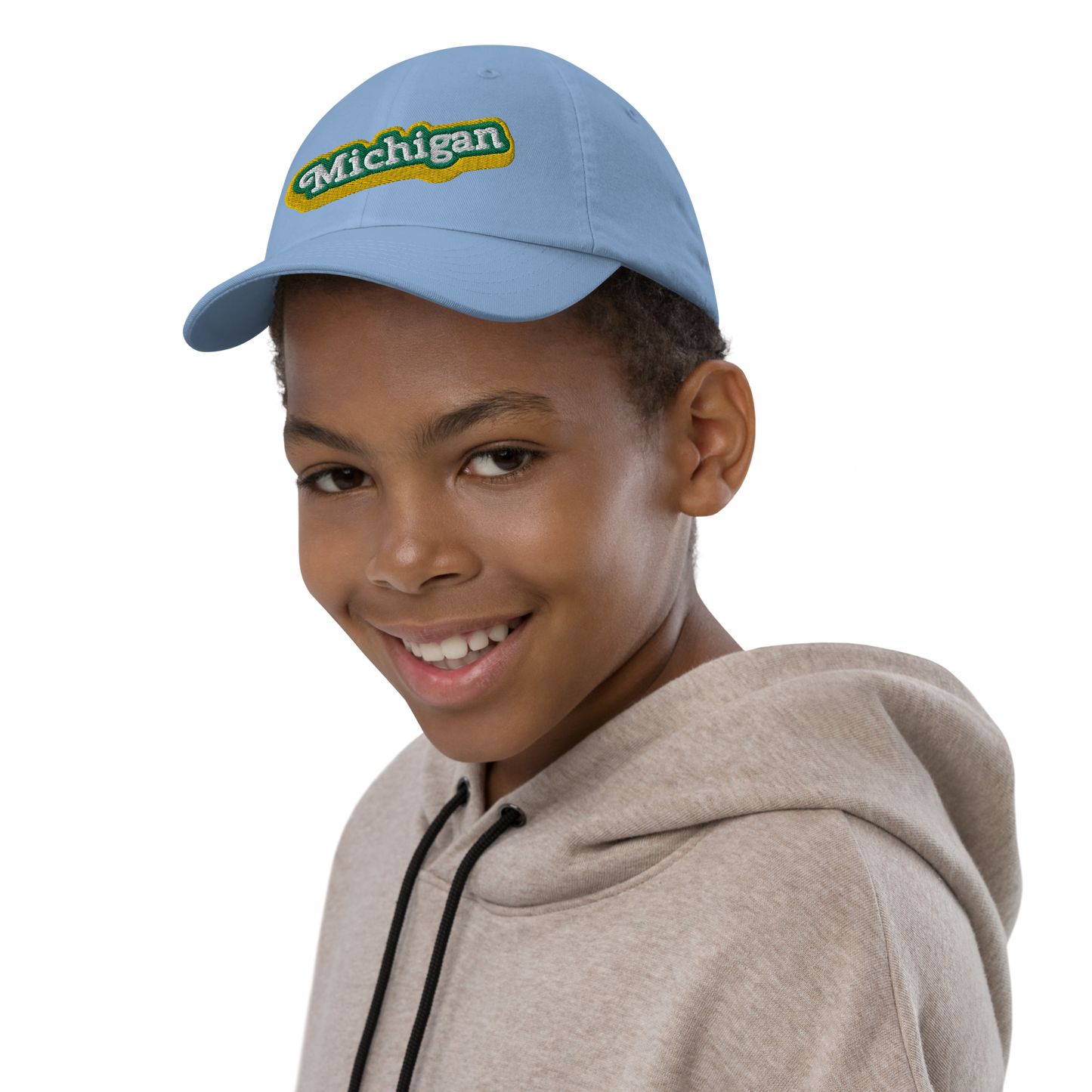 'Michigan' Youth Baseball Cap (Ginger Sodapop Parody)