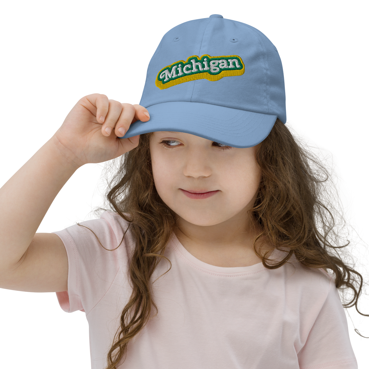 'Michigan' Youth Baseball Cap (Ginger Sodapop Parody)