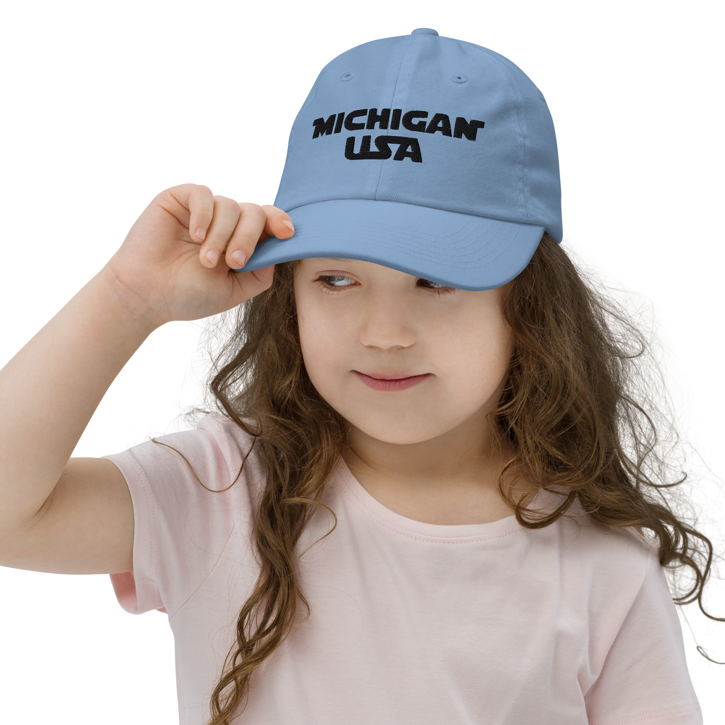 'Michigan USA' Youth Baseball Cap (Epic Sci-Fi Parody)