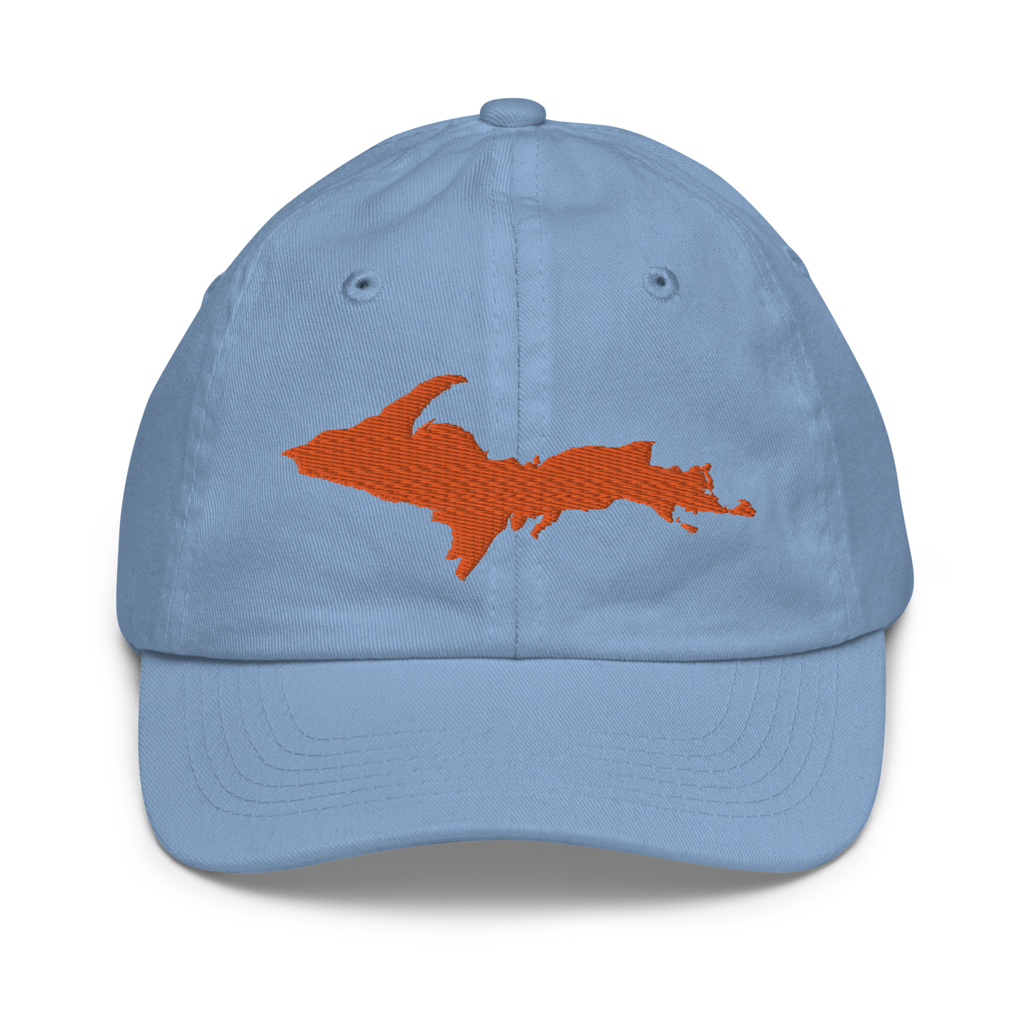 Michigan Upper Peninsula Youth Baseball Cap (w/ Orange UP Outline)