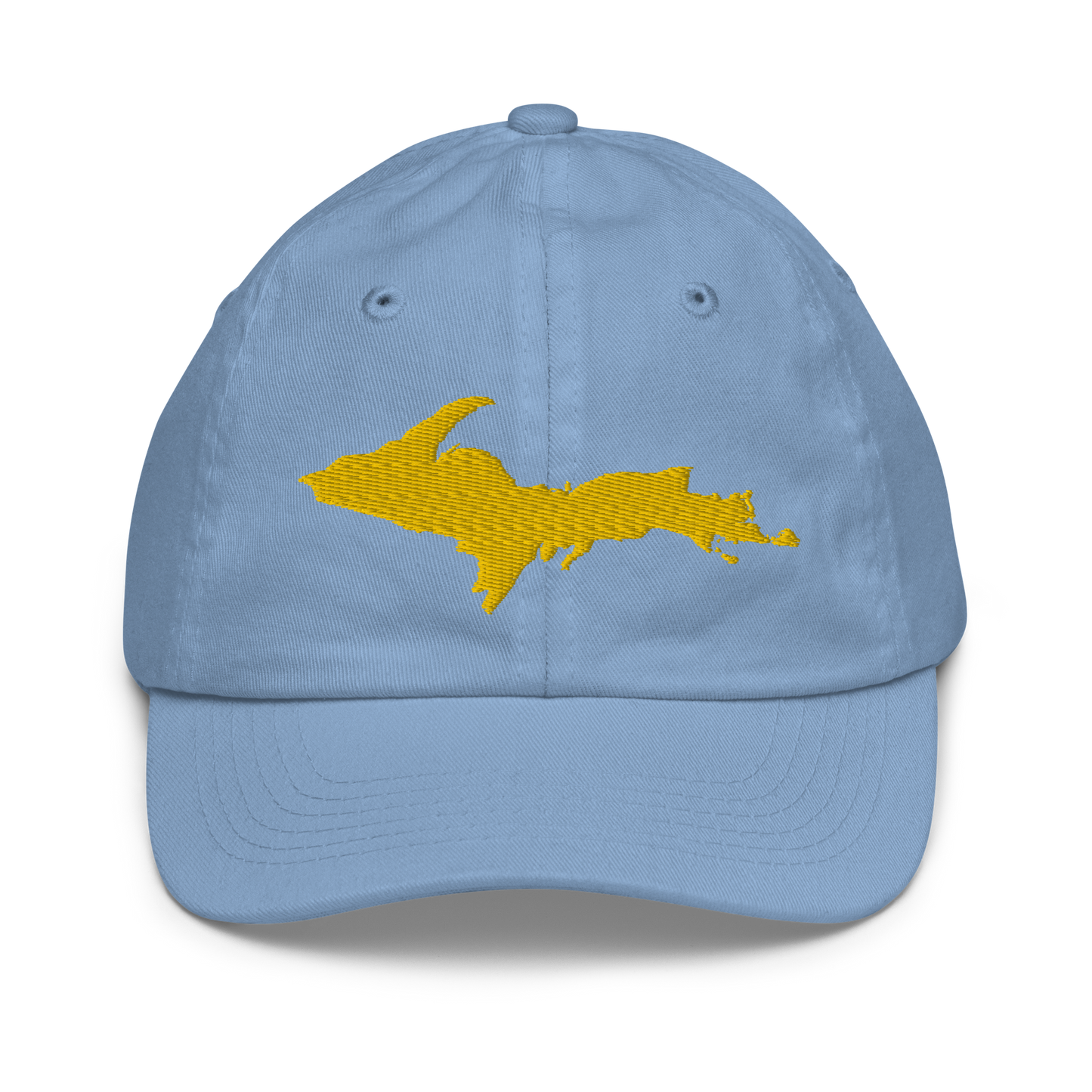 Michigan Upper Peninsula Youth Baseball Cap (w/ Gold UP Outline)