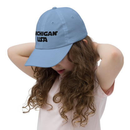 'Michigan USA' Youth Baseball Cap (Epic Sci-Fi Parody)