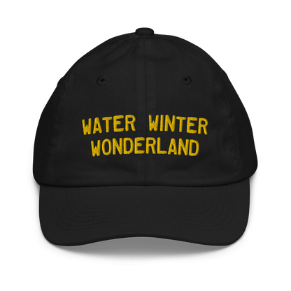 'Water Winter Wonderland' Michigan Youth Baseball Cap - Circumspice Michigan