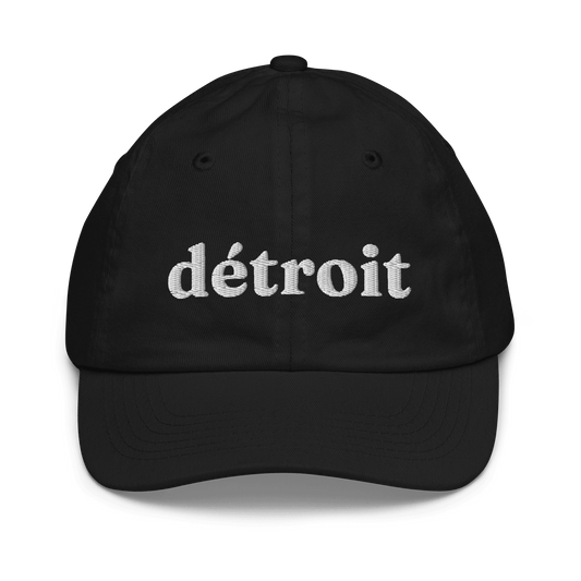 'Détroit' Youth Baseball Cap - Circumspice Michigan