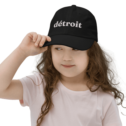 'Détroit' Youth Baseball Cap - Circumspice Michigan