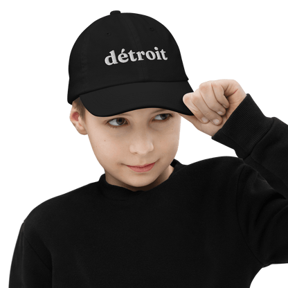 'Détroit' Youth Baseball Cap - Circumspice Michigan