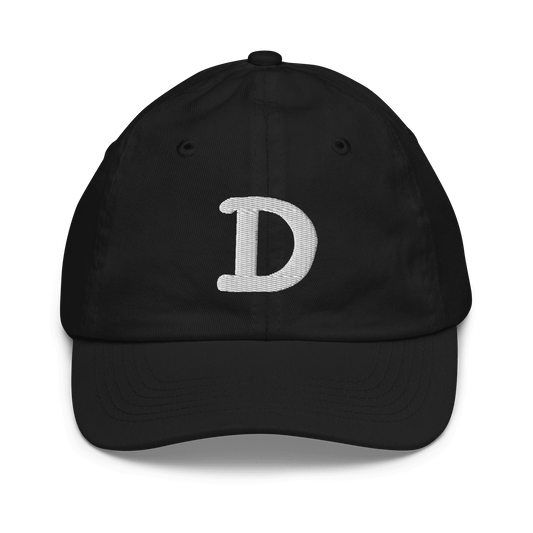 Detroit 'Old French D' Youth Baseball Cap - Circumspice Michigan