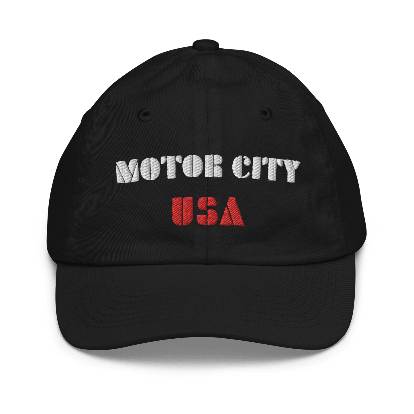 'Motor City USA' Youth Baseball Cap - Circumspice Michigan