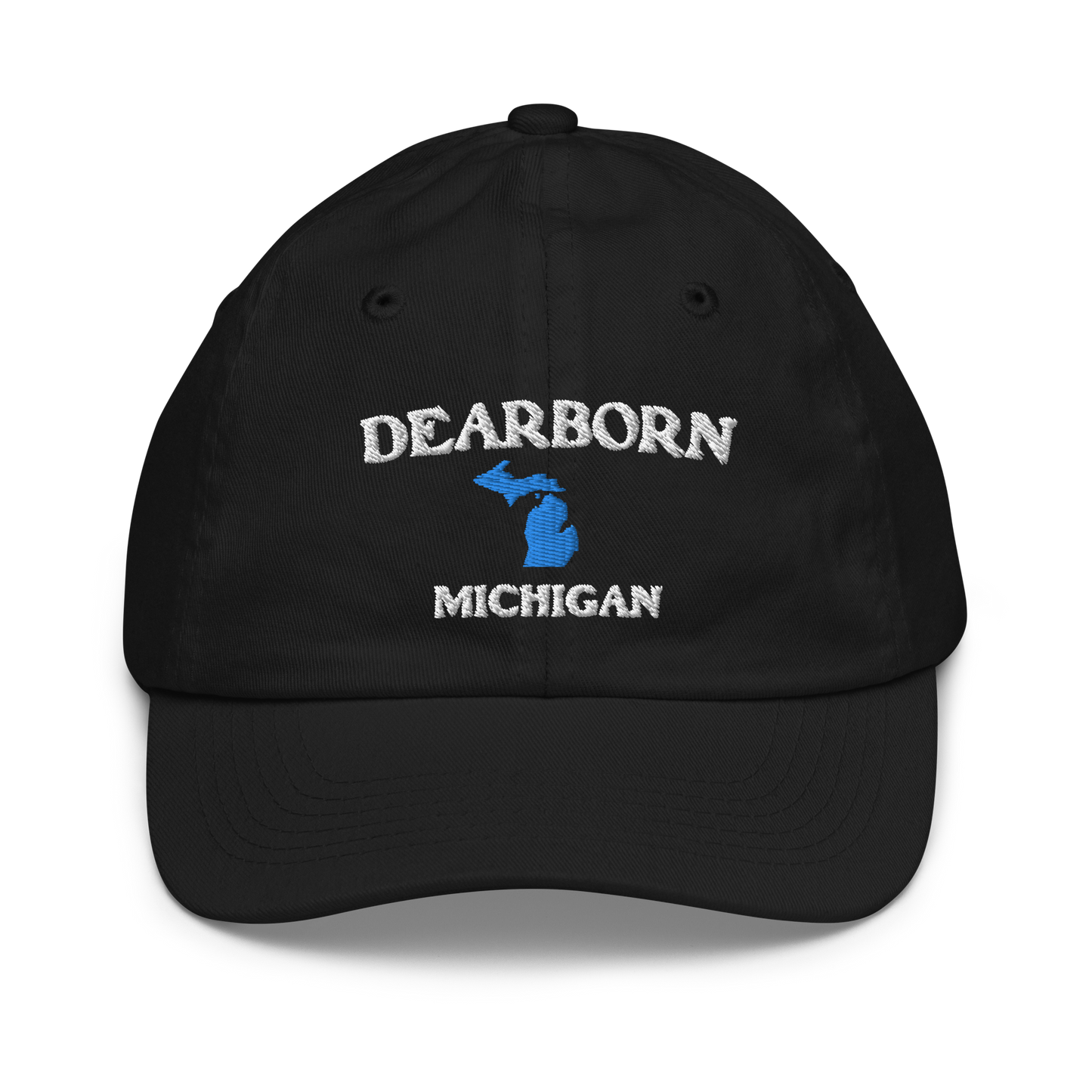 'Dearborn Michigan' Youth Baseball Cap (w./ Michigan Outline)