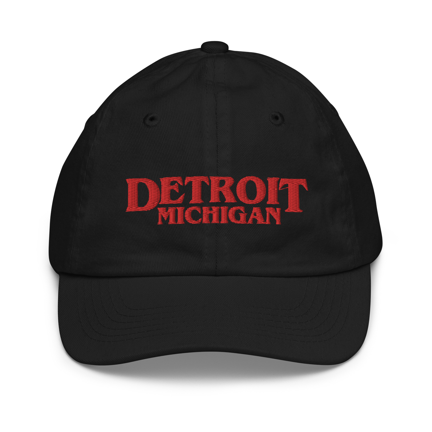 'Detroit Michigan' Youth Baseball Cap (1980s Drama Parody)