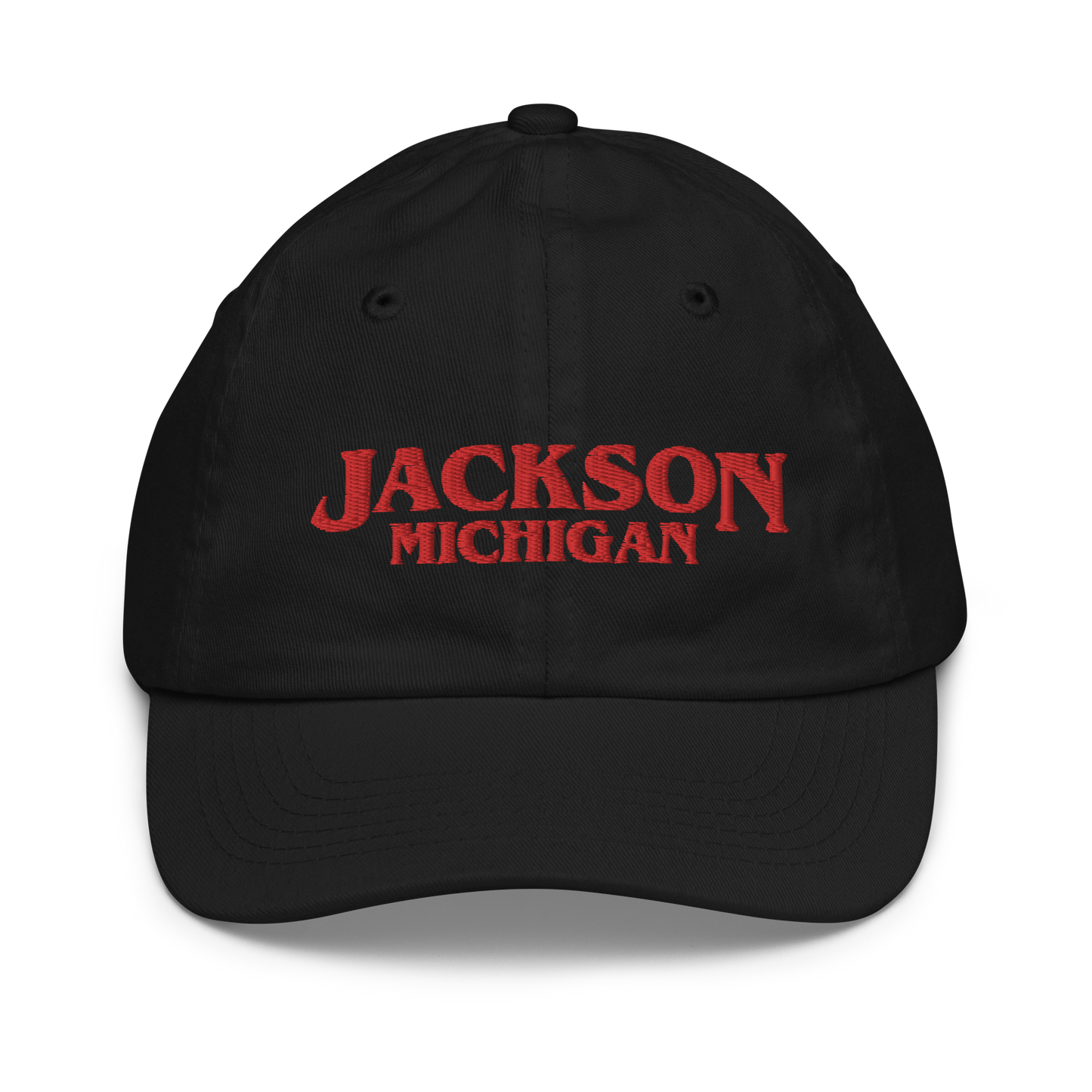 'Jackson Michigan' Youth Baseball Cap (1980s Drama Parody)