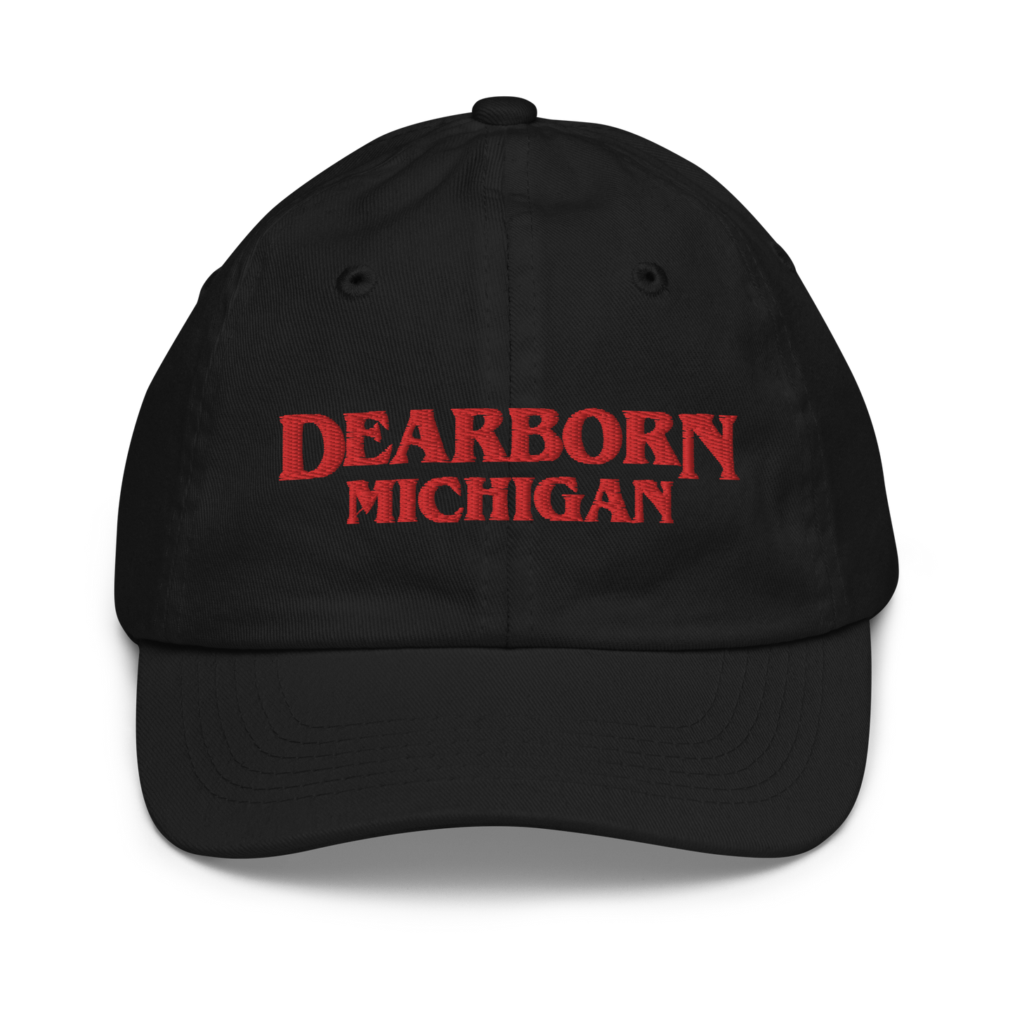 'Dearborn Michigan' Youth Baseball Cap (1980s Drama Parody)