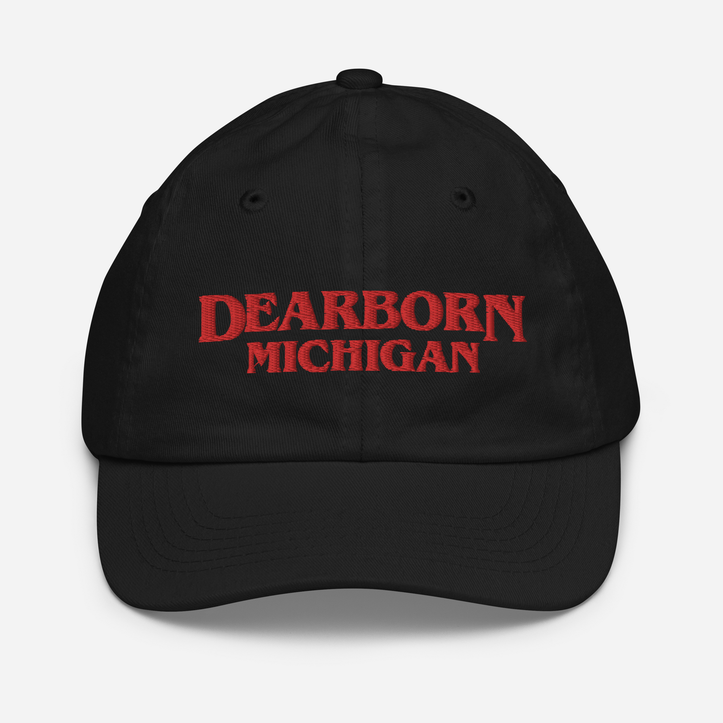 'Dearborn Michigan' Youth Baseball Cap (1980s Drama Parody)