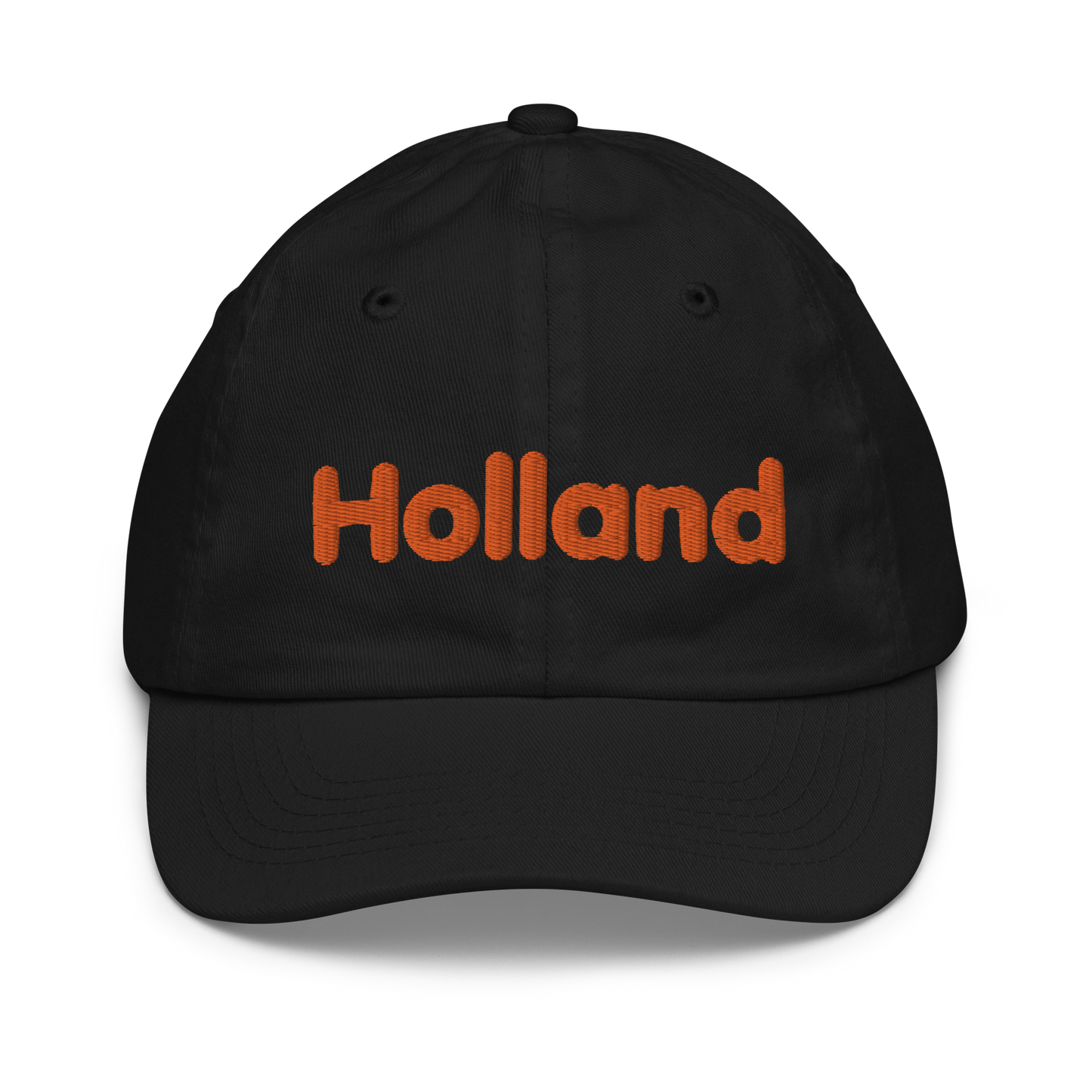 'Holland' Youth Baseball Cap | Dutch Orange Embroidery