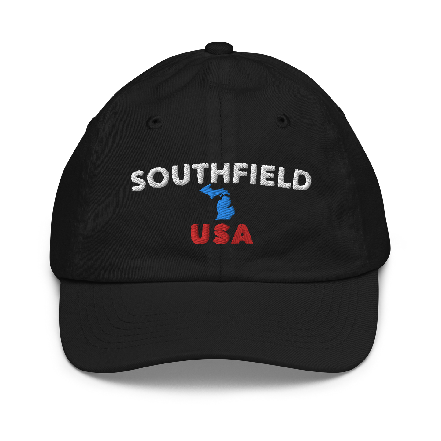 'Southfield USA' Youth Baseball Cap (w/ Michigan Outline)