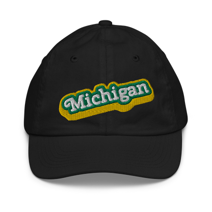 'Michigan' Youth Baseball Cap (Ginger Sodapop Parody)