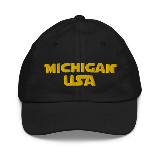 'Michigan USA' Youth Baseball Cap (Epic Sci-Fi Parody)