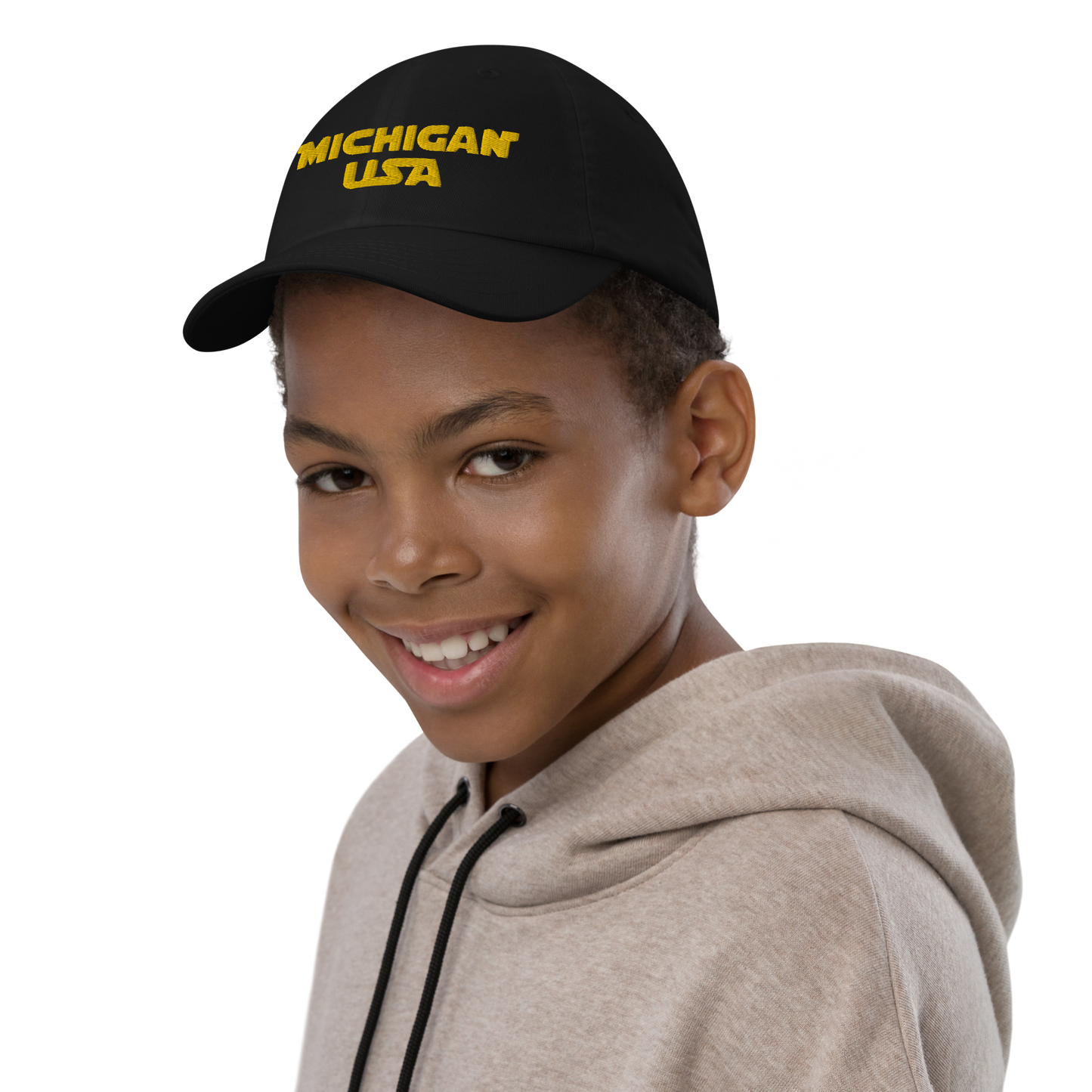 'Michigan USA' Youth Baseball Cap (Epic Sci-Fi Parody)