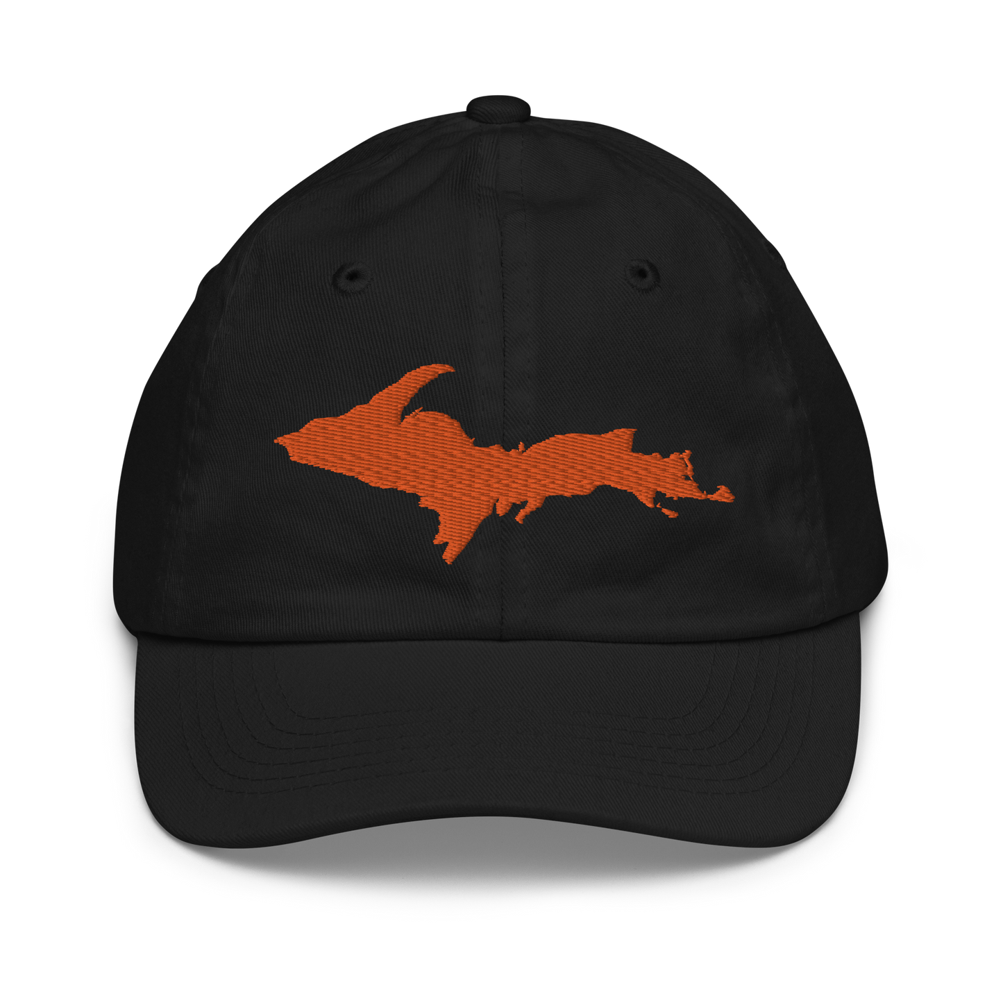 Michigan Upper Peninsula Youth Baseball Cap (w/ Orange UP Outline)