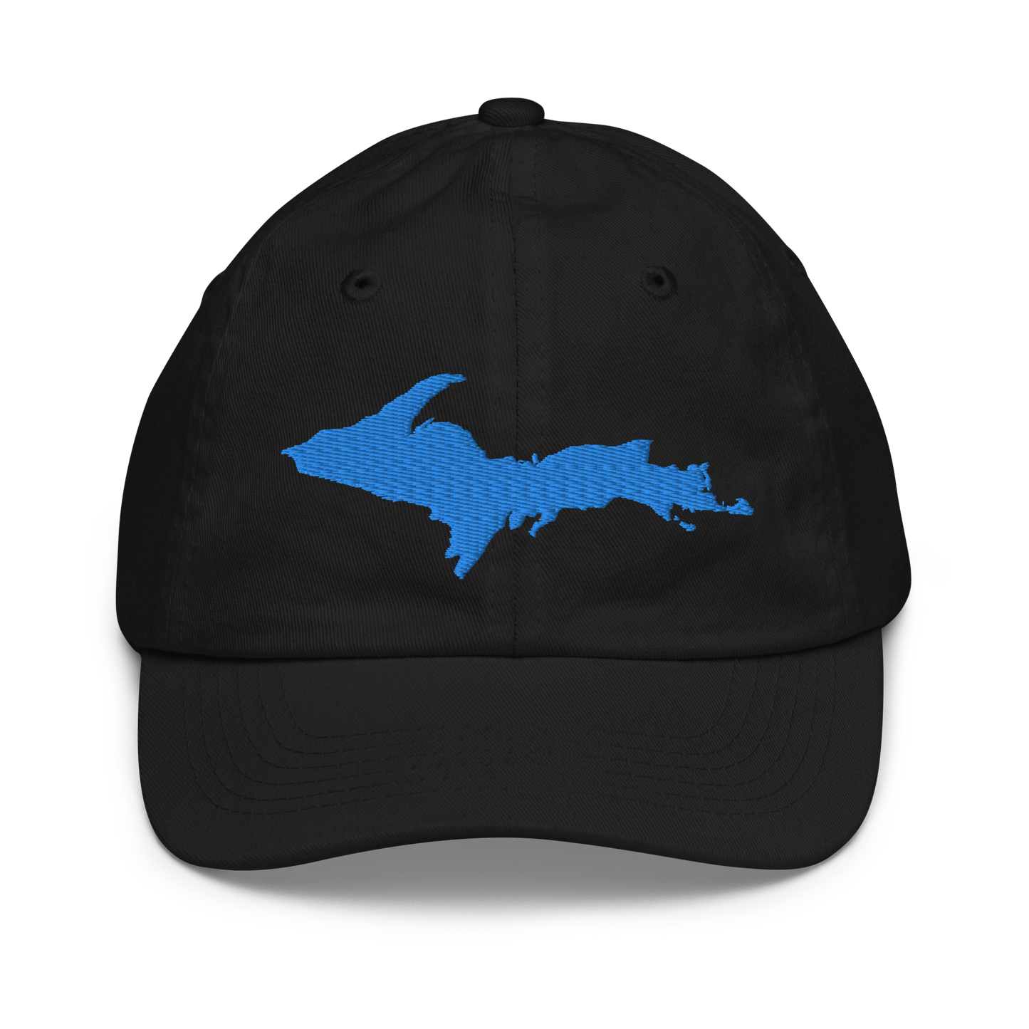 Michigan Upper Peninsula Youth Baseball Cap (w/ Azure UP Outline)