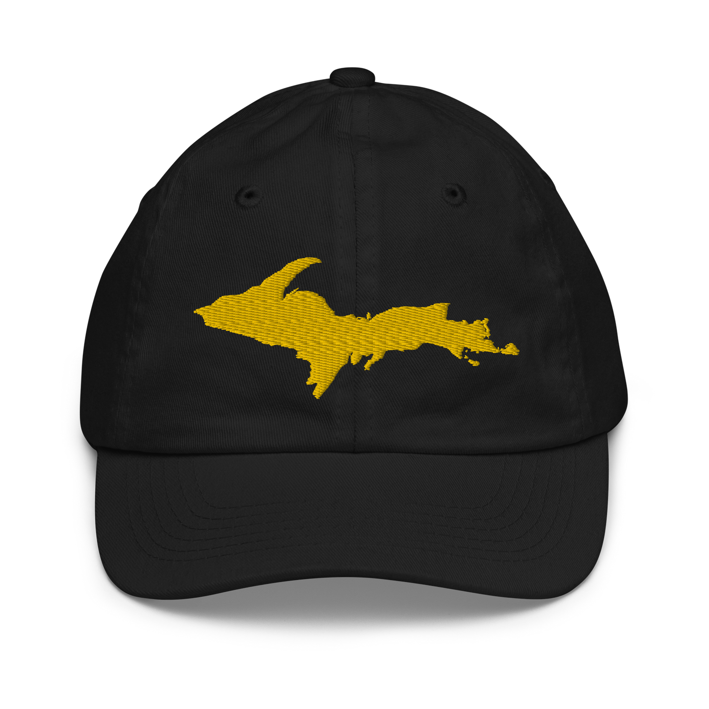 Michigan Upper Peninsula Youth Baseball Cap (w/ Gold UP Outline)