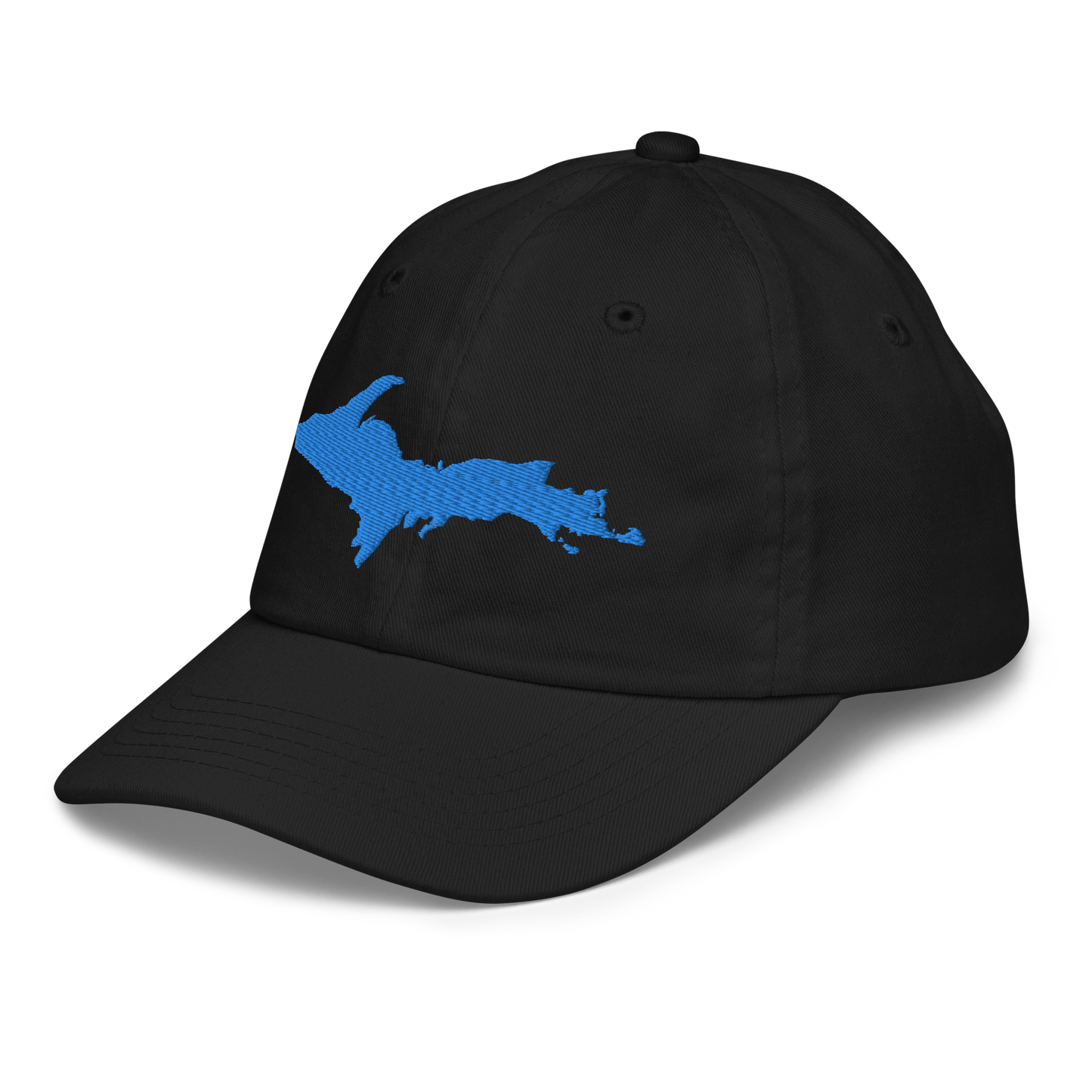 Michigan Upper Peninsula Youth Baseball Cap (w/ Azure UP Outline)