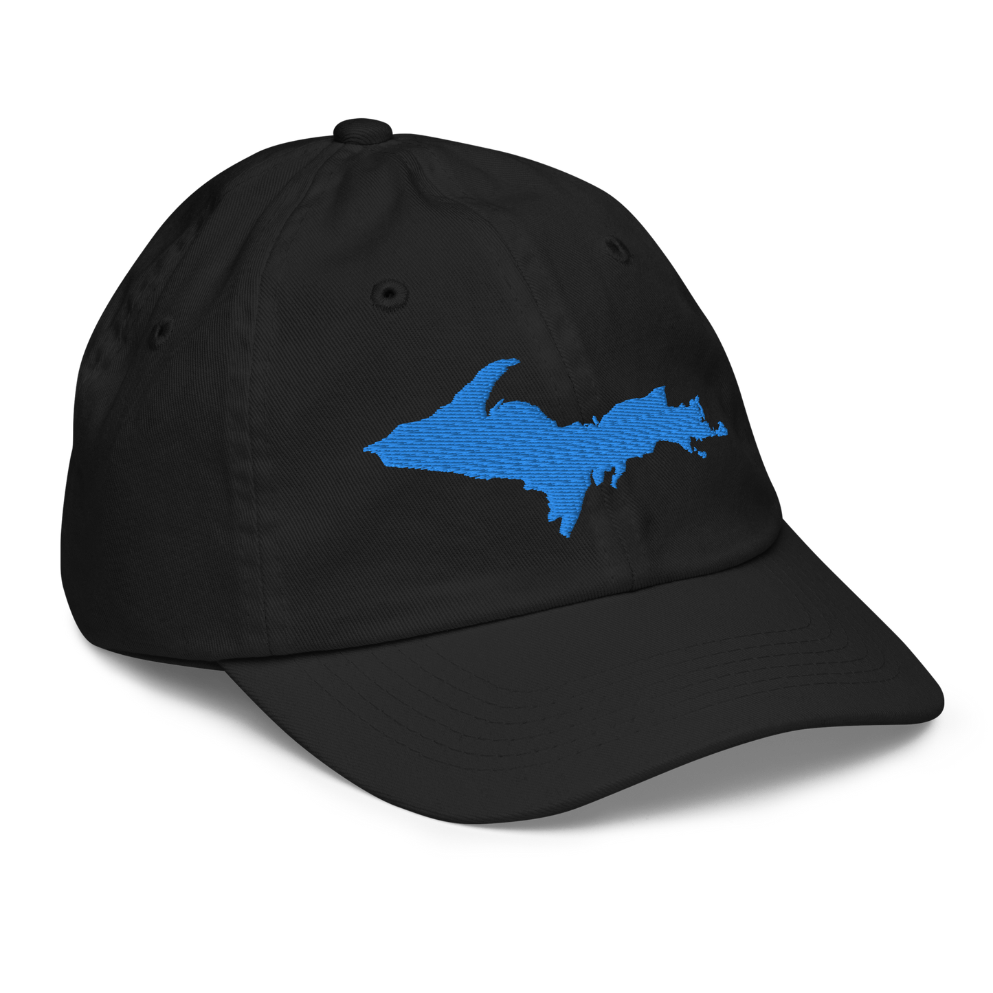 Michigan Upper Peninsula Youth Baseball Cap (w/ Azure UP Outline)