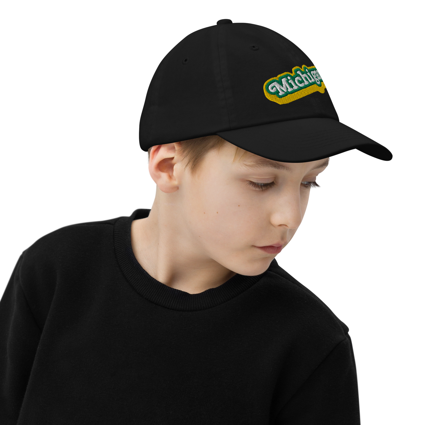 'Michigan' Youth Baseball Cap (Ginger Sodapop Parody)