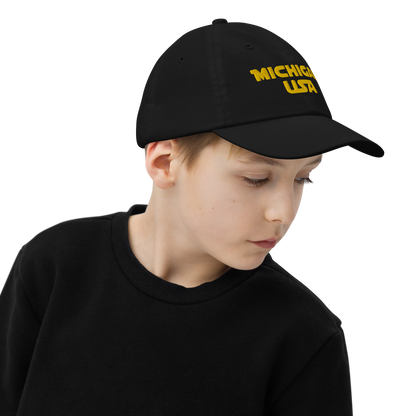 'Michigan USA' Youth Baseball Cap (Epic Sci-Fi Parody)